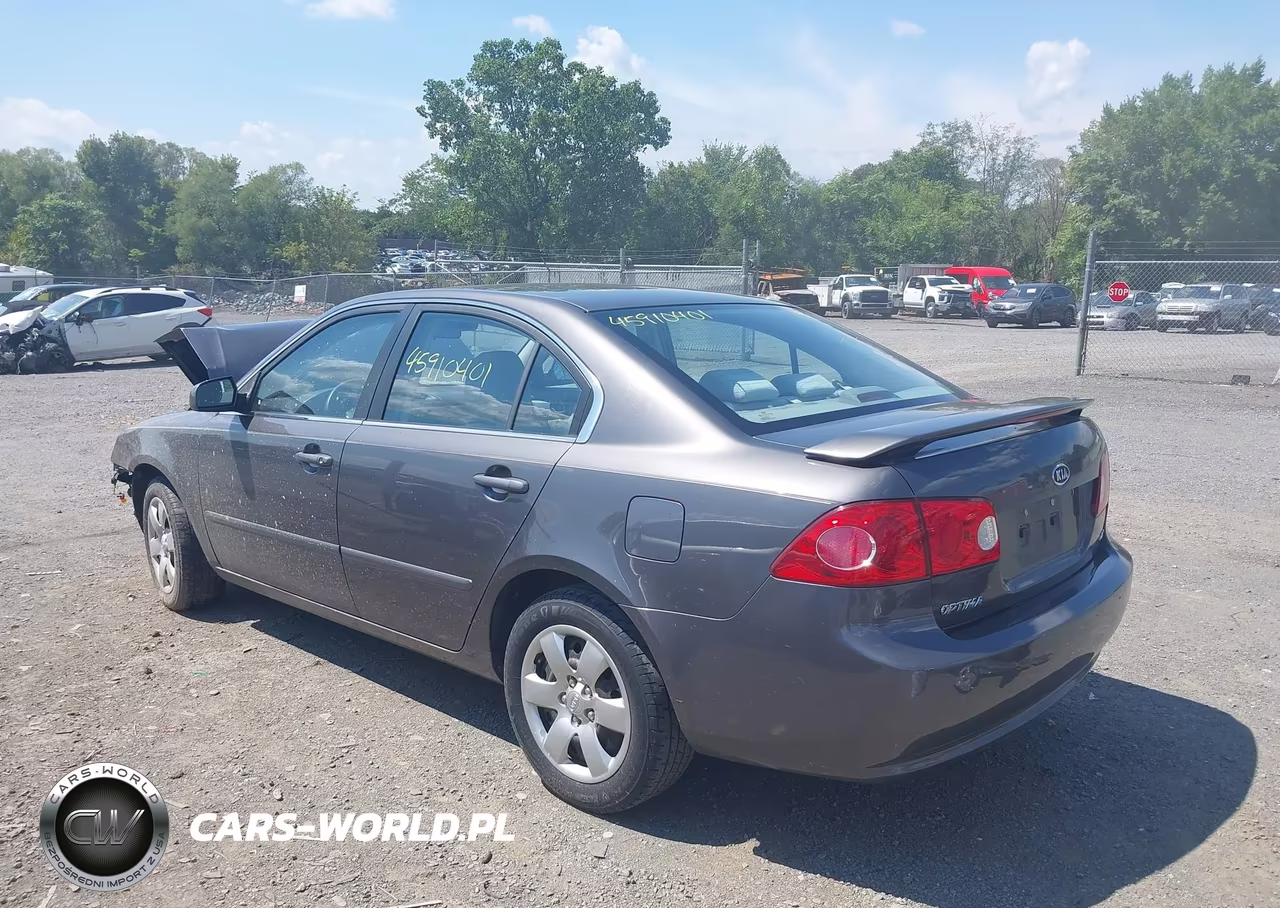 2008 Kia Optima Lx VIN:KNAGE123085235071 - 3