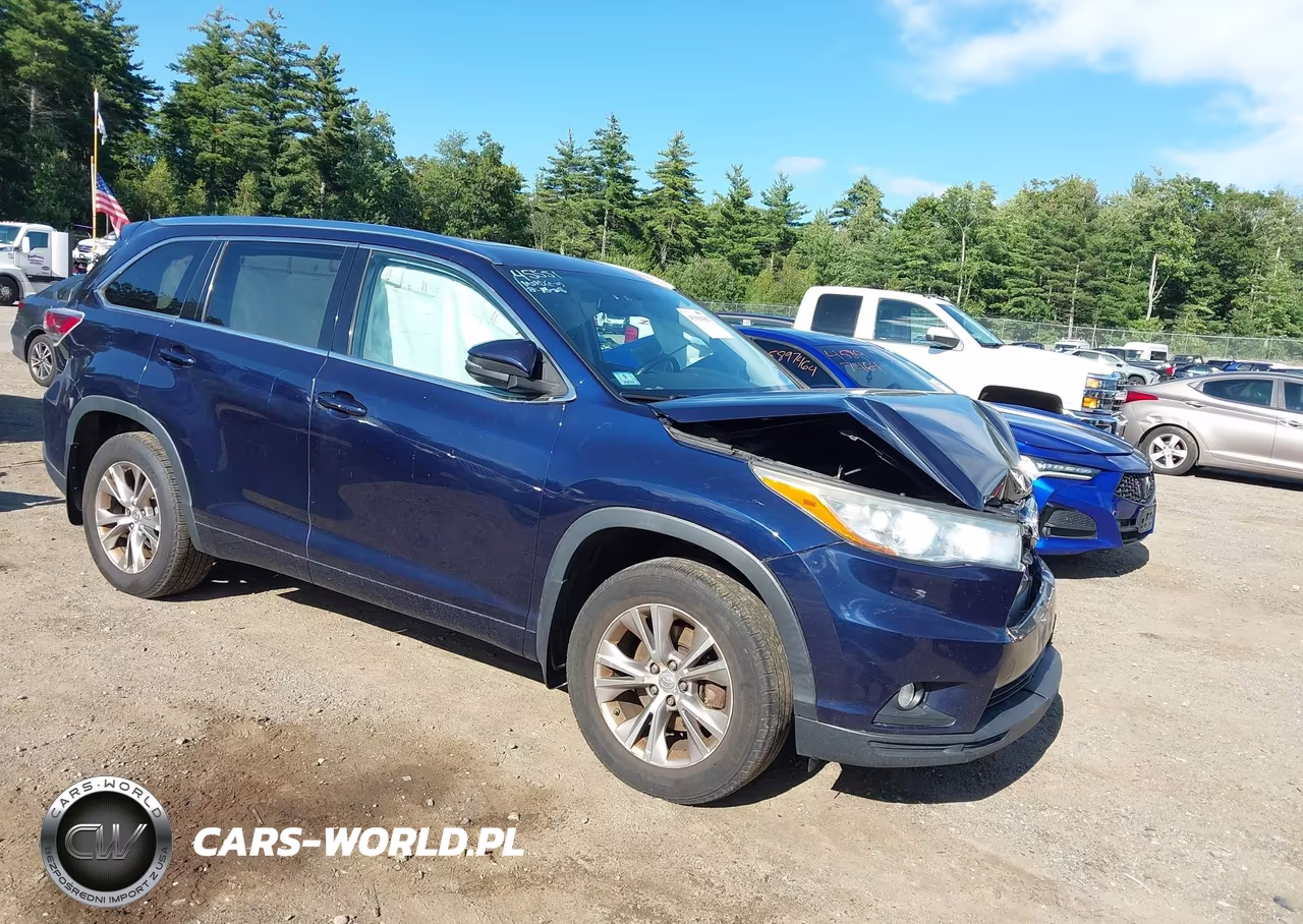 2015 Toyota Highlander Xle V6