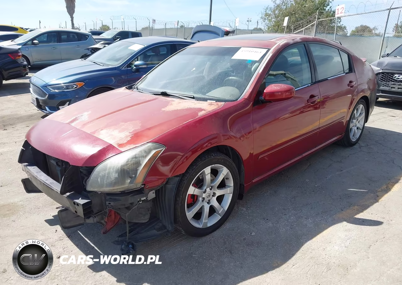 2008 Nissan Maxima 3.5 Se VIN:1N4BA41E78C807316 - 2