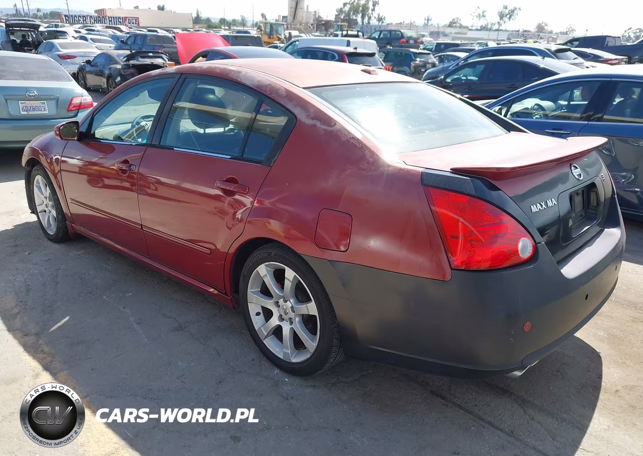 2008 Nissan Maxima 3.5 Se VIN:1N4BA41E78C807316 - 3