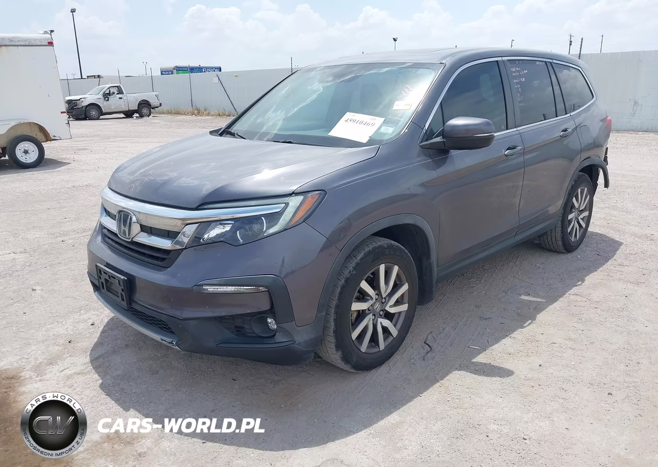 2022 Honda Pilot 2Wd Ex-L VIN:5FNYF5H51NB003934 - 2