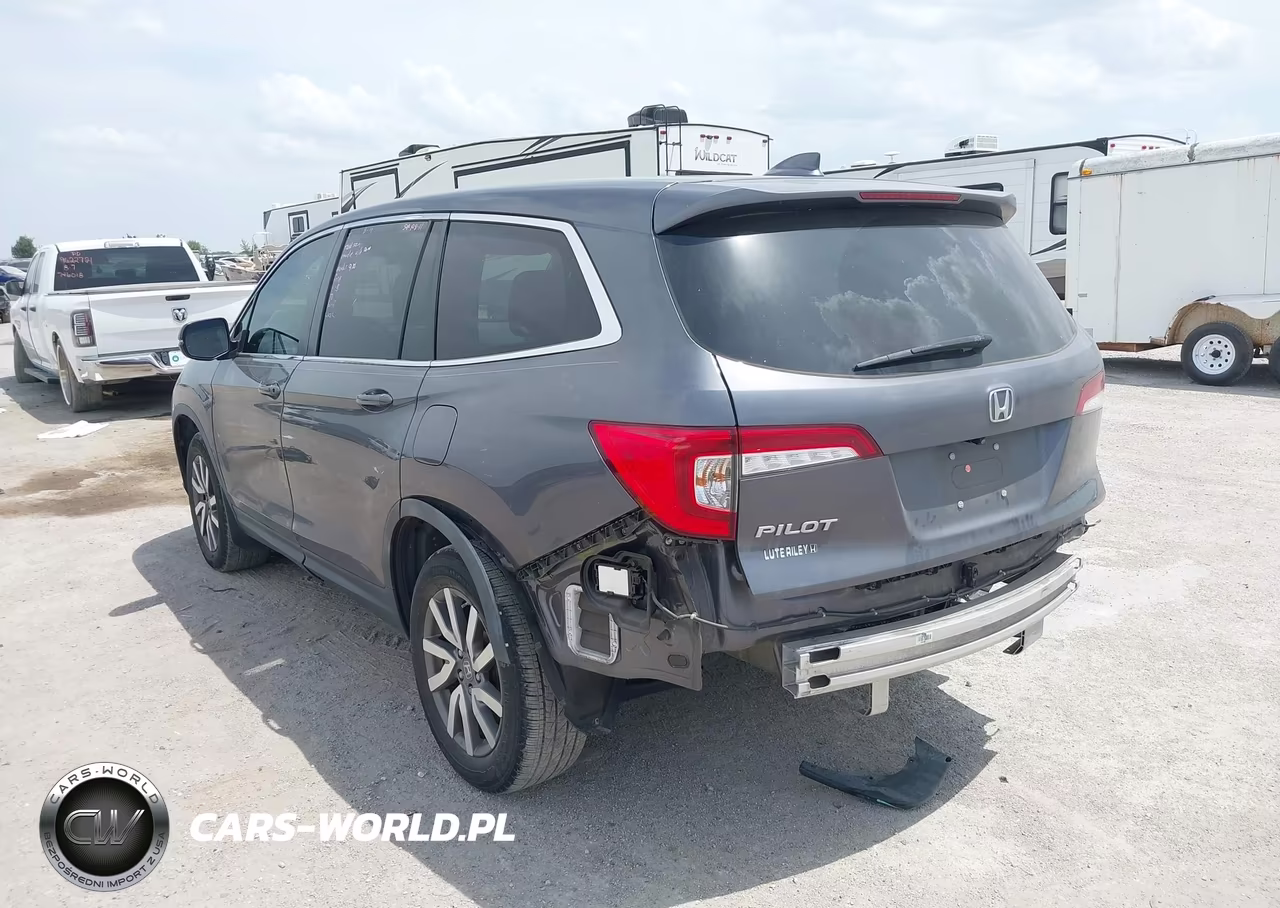 2022 Honda Pilot 2Wd Ex-L VIN:5FNYF5H51NB003934 - 3