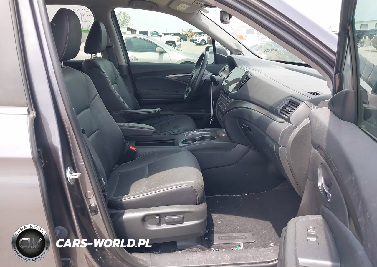 2022 Honda Pilot 2Wd Ex-L VIN:5FNYF5H51NB003934 - 5