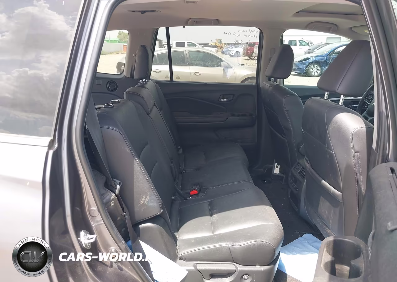 2022 Honda Pilot 2Wd Ex-L VIN:5FNYF5H51NB003934 - 8