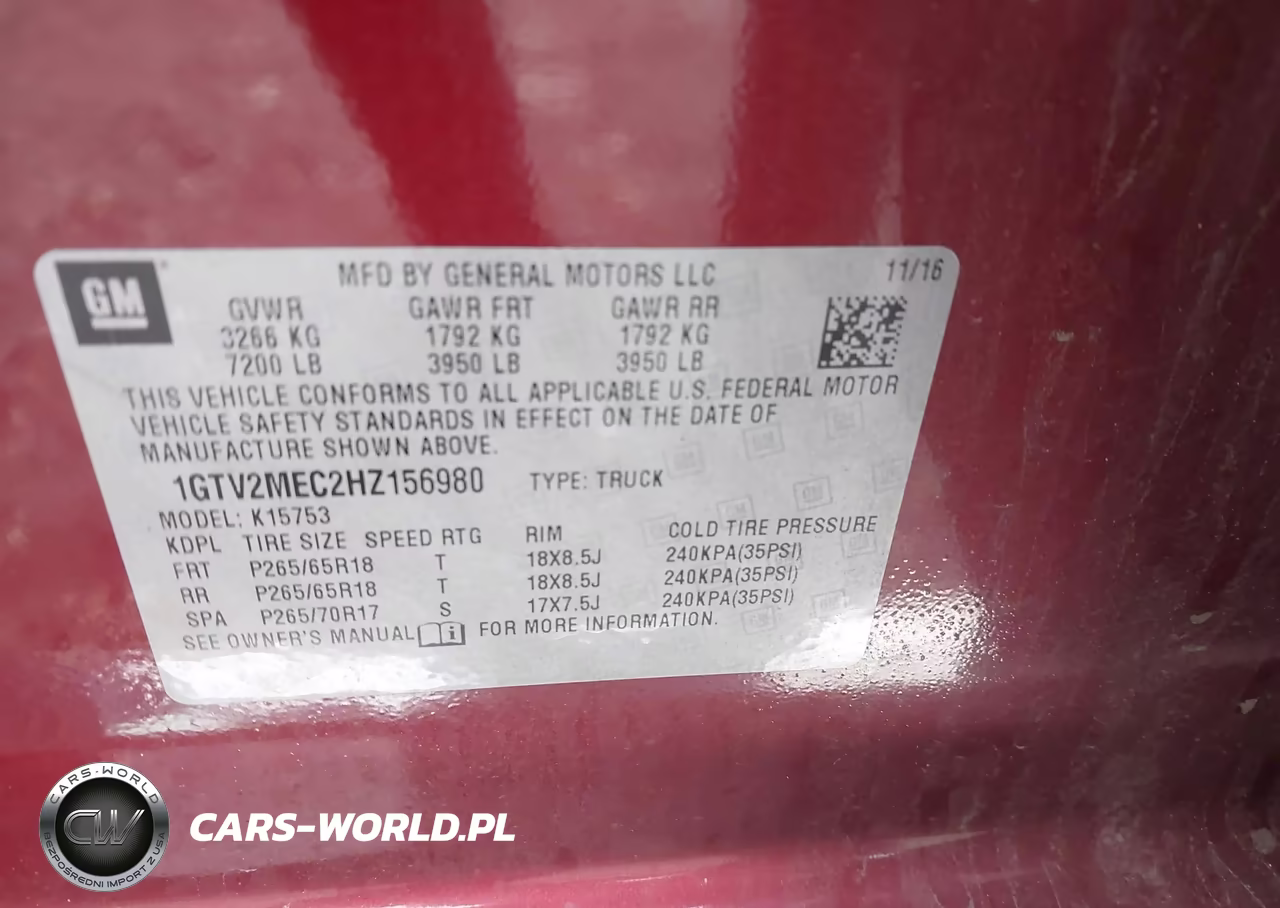 2017 GMC Sierra 1500 Sle VIN:1GTV2MEC2HZ156980 - 9