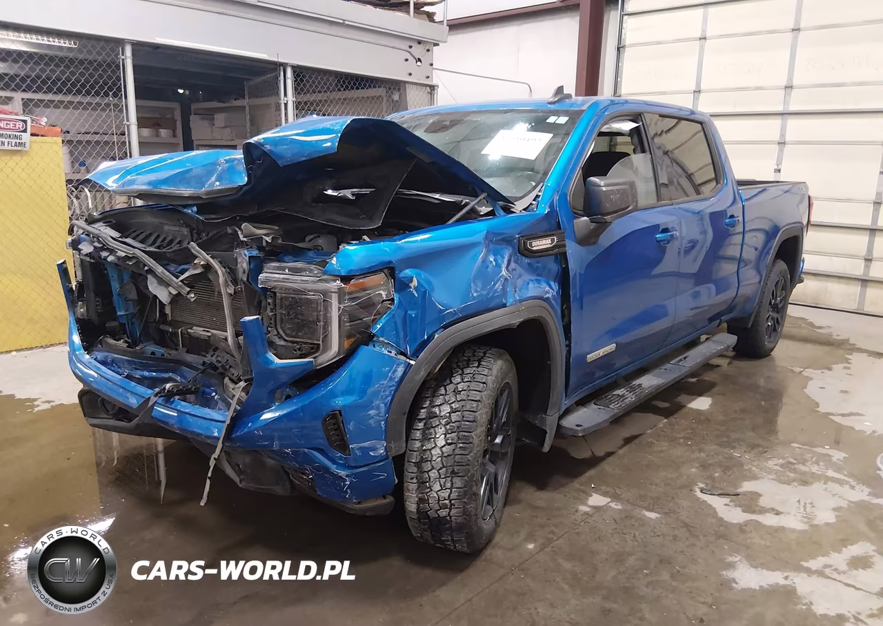 2022 GMC Sierra 1500 4Wd Standard Box Elevation VIN:3GTUUCET3NG570684 - 2