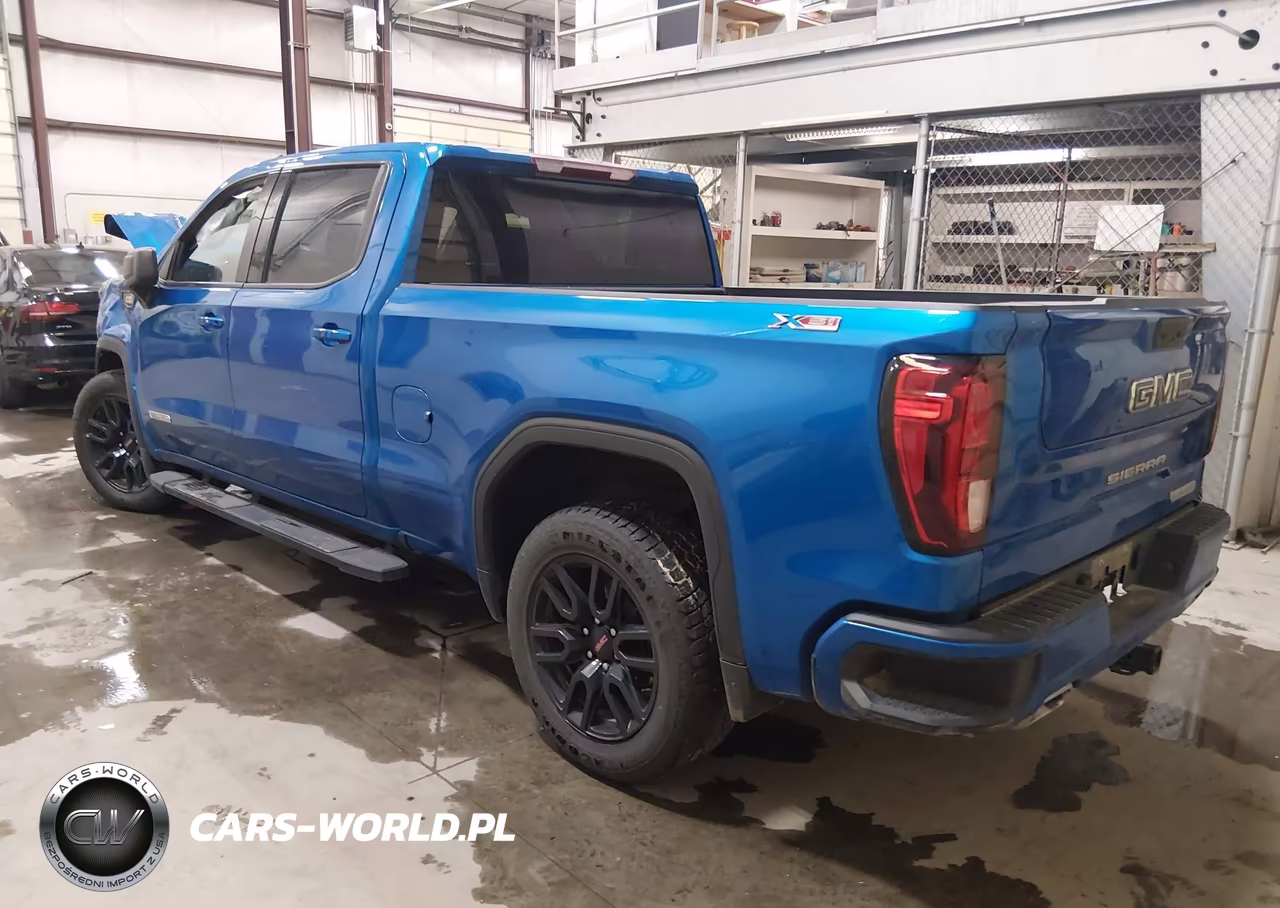 2022 GMC Sierra 1500 4Wd Standard Box Elevation VIN:3GTUUCET3NG570684 - 3