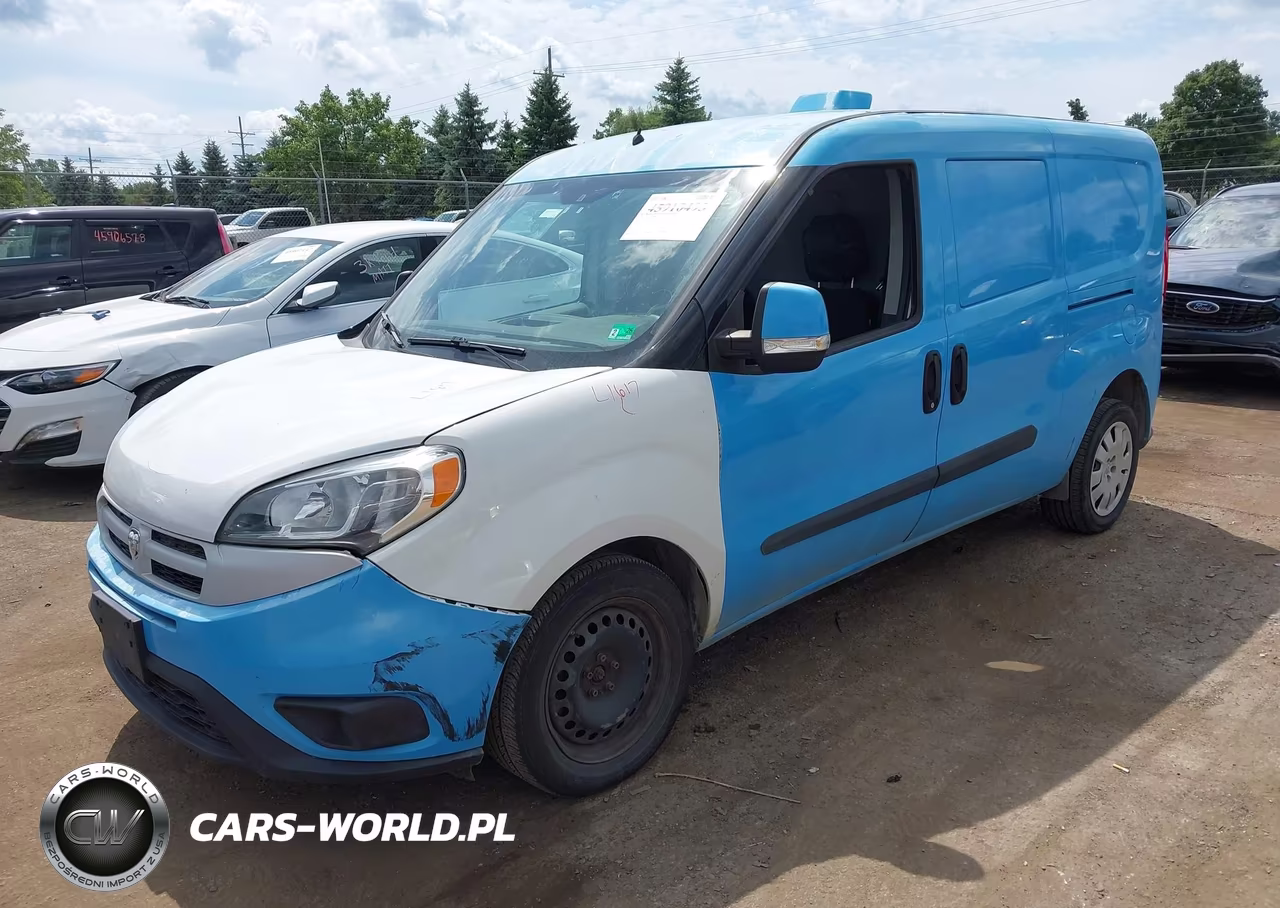 2018 Ram Promaster City Tradesman Slt VIN:ZFBERFBB3J6H92257 - 2