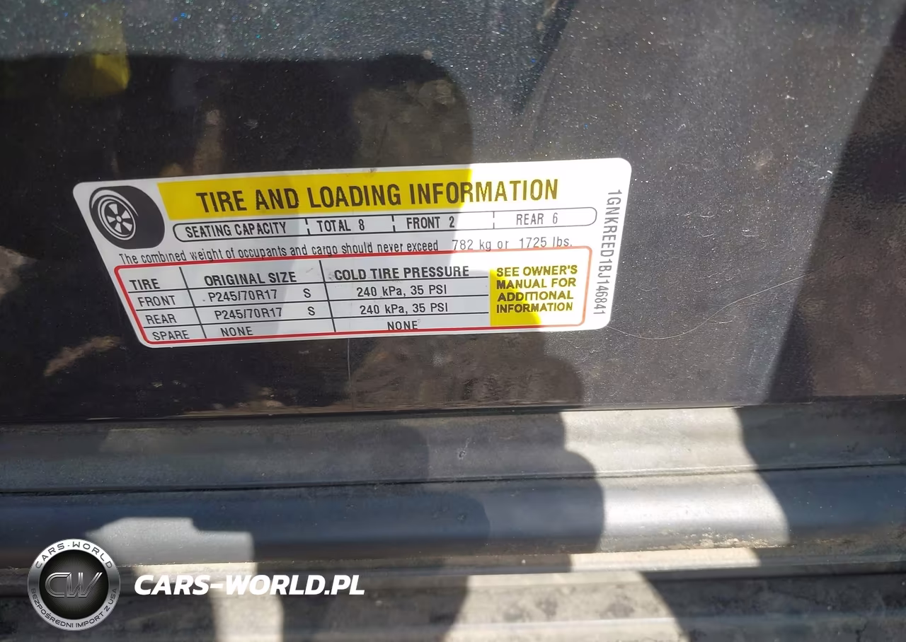 2011 Chevrolet Traverse Ls VIN:1GNKREED1BJ146841 - 9