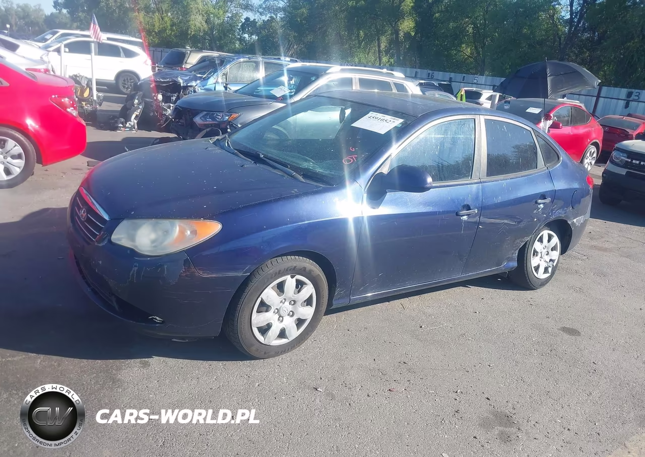 2007 Hyundai Elantra Gls-Ltd-Se VIN:KMHDU46D67U106703 - 2