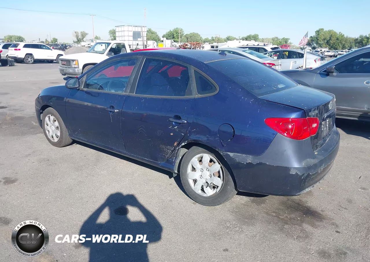 2007 Hyundai Elantra Gls-Ltd-Se VIN:KMHDU46D67U106703 - 3