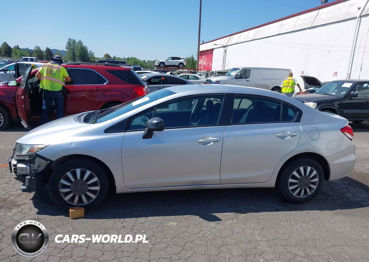 2015 Honda Civic Lx VIN:19XFB2F53FE255101 - 14