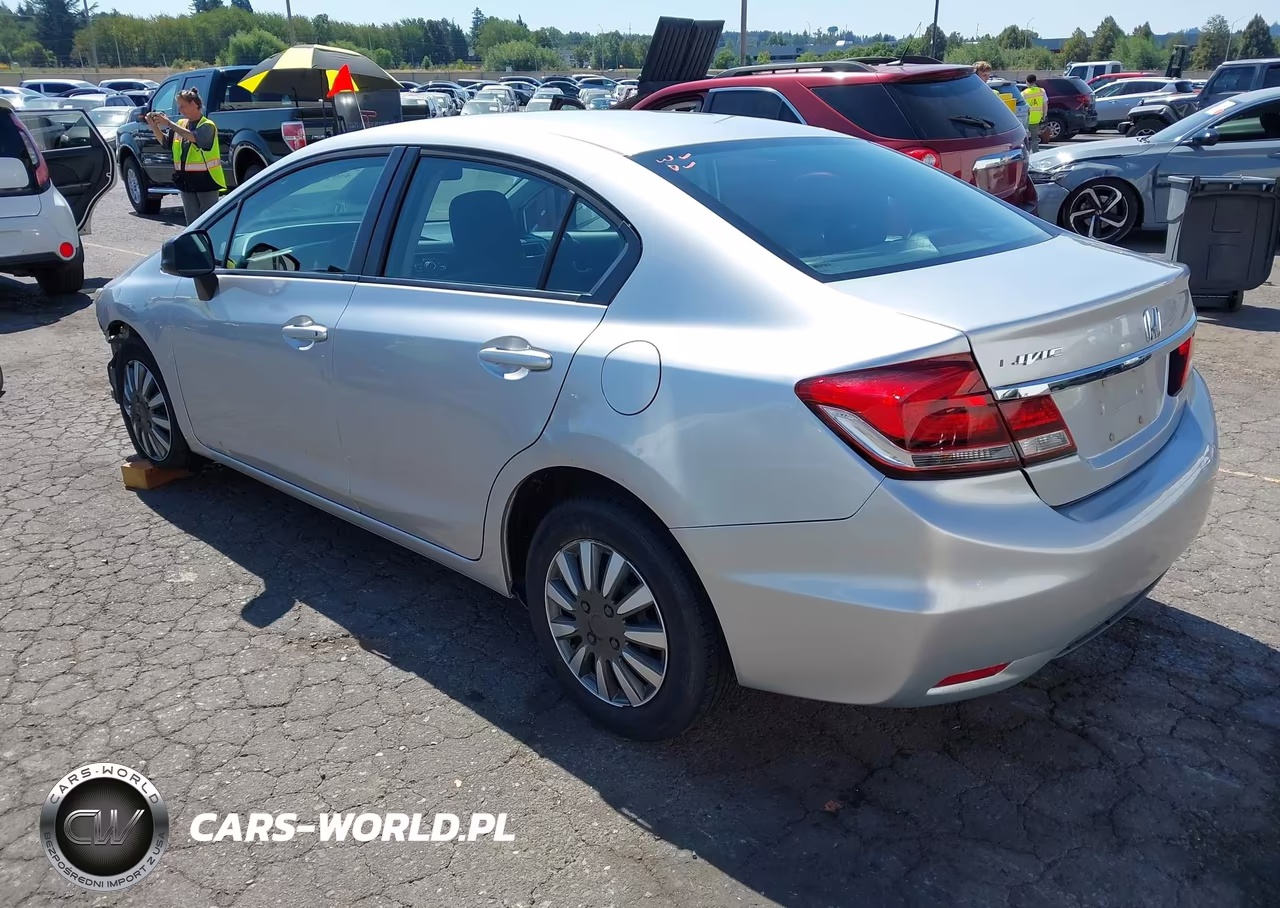 2015 Honda Civic Lx VIN:19XFB2F53FE255101 - 3