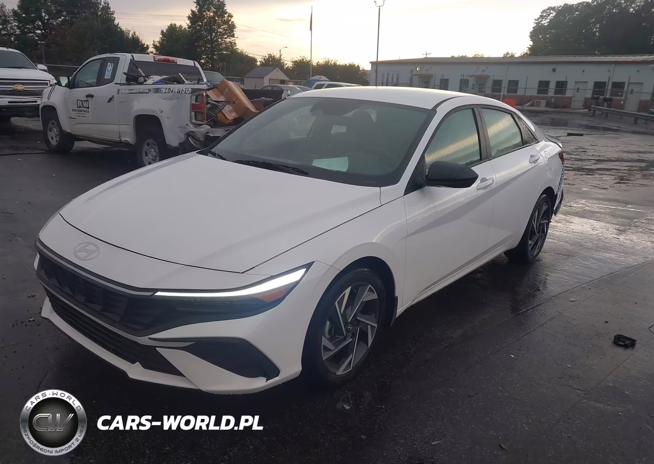 2025 Hyundai Elantra Sel Sport VIN:KMHLM4DG2SU021830 - 2