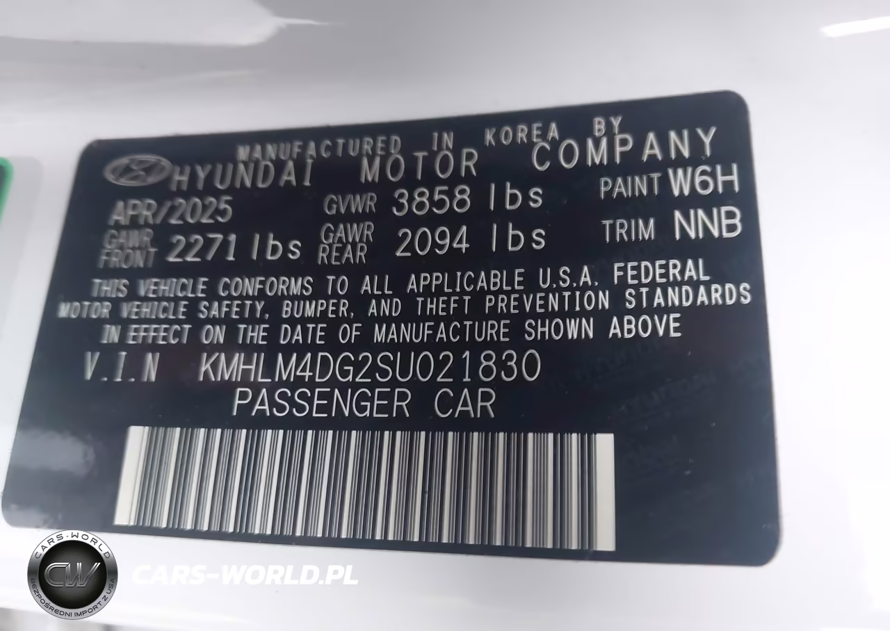 2025 Hyundai Elantra Sel Sport VIN:KMHLM4DG2SU021830 - 9