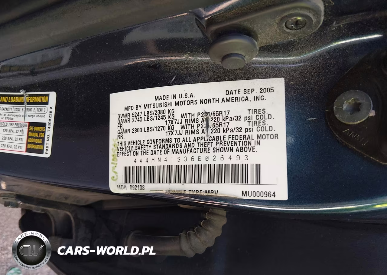 2006 Mitsubishi Endeavor Limited VIN:4A4MN41S36E026493 - 9