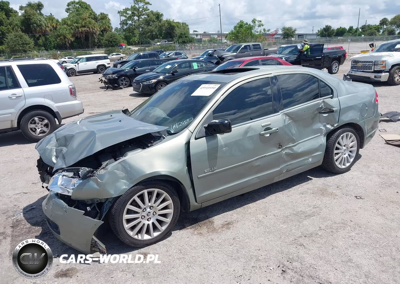 2008 Mercury Milan I4 Premier VIN:3MEHM08Z58R642802 - 2
