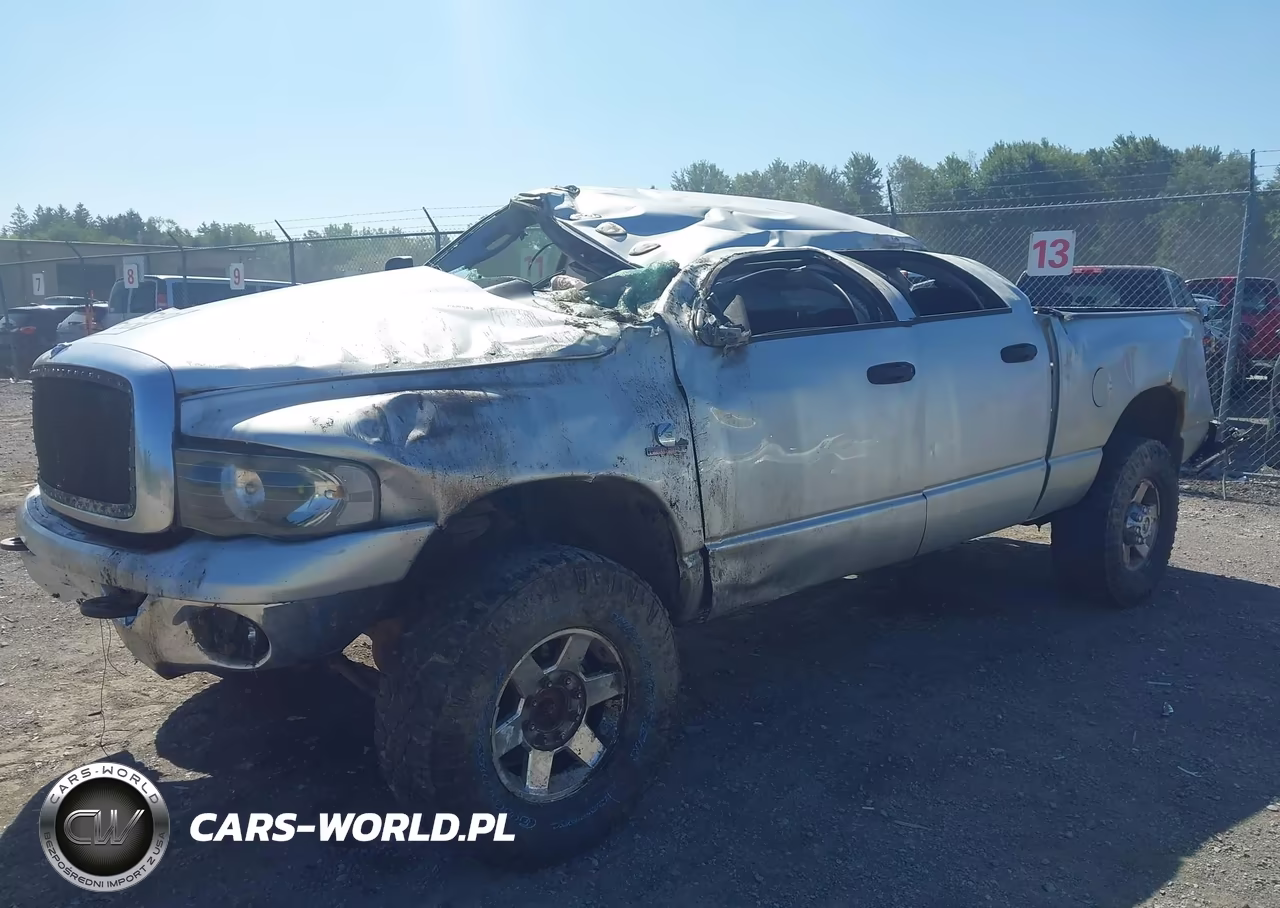2003 Dodge Ram 2500 Slt-Laramie-St VIN:3D7KU28C93G795644 - 2