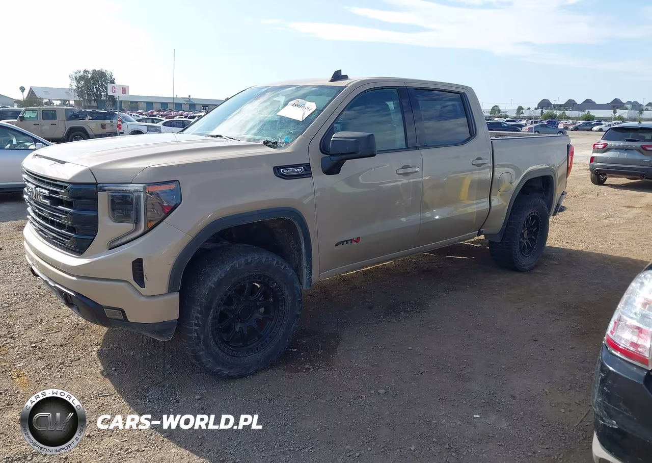 2022 GMC Sierra 1500 4Wd Short Box Elevation With 3Sb VIN:1GTUUCED9NZ642058 - 2