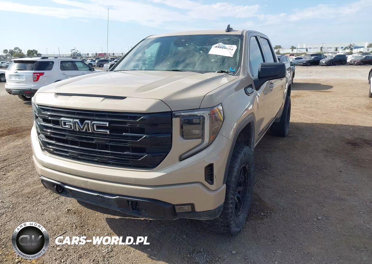 2022 GMC Sierra 1500 4Wd Short Box Elevation With 3Sb VIN:1GTUUCED9NZ642058 - 6