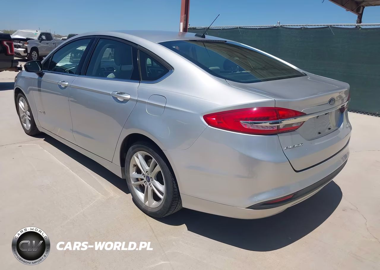 2018 Ford Fusion Hybrid S VIN:3FA6P0UU9JR100575 - 3