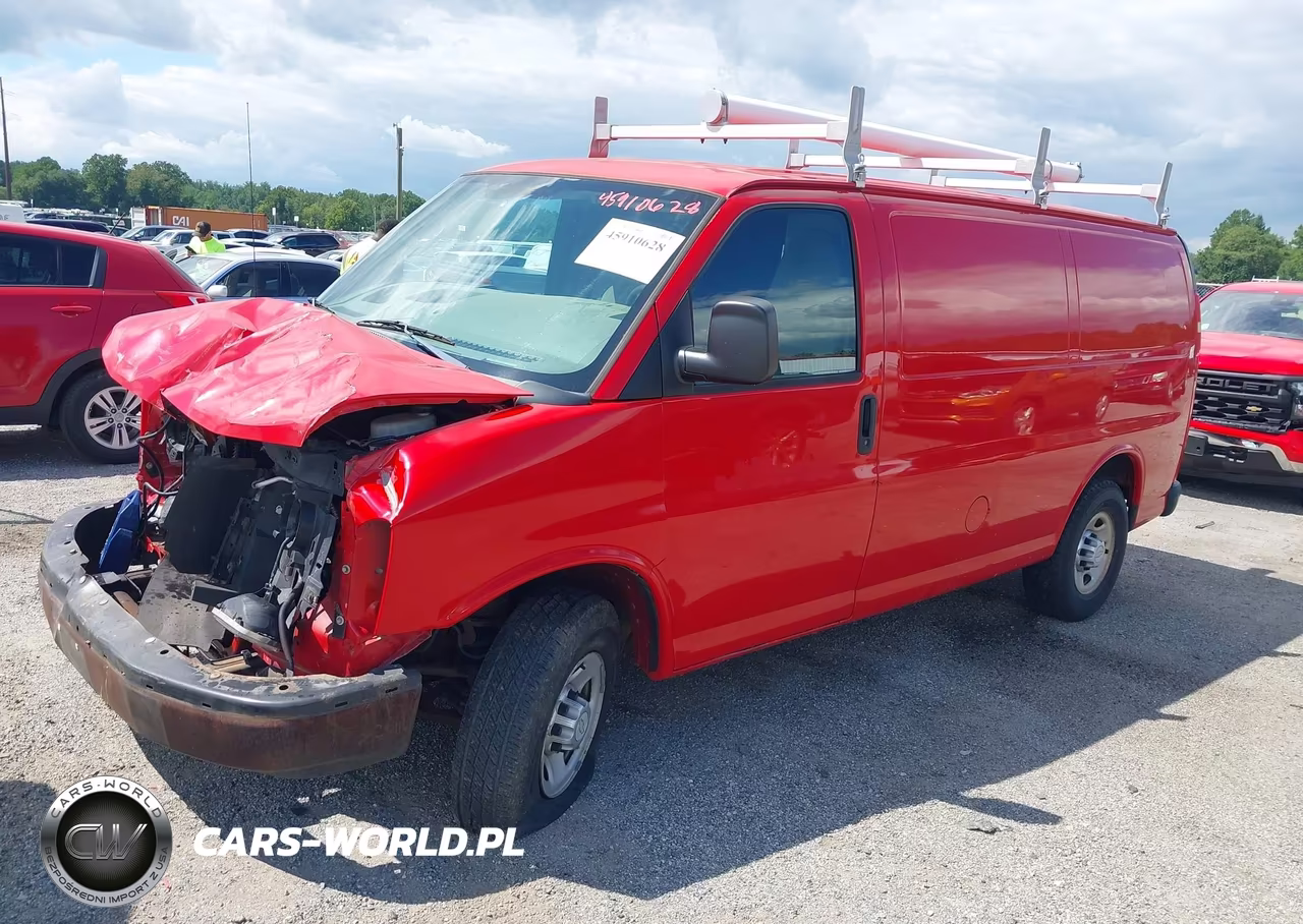 2010 Chevrolet Express 3500 Work Van VIN:1GC2GTAG8A1184035 - 2