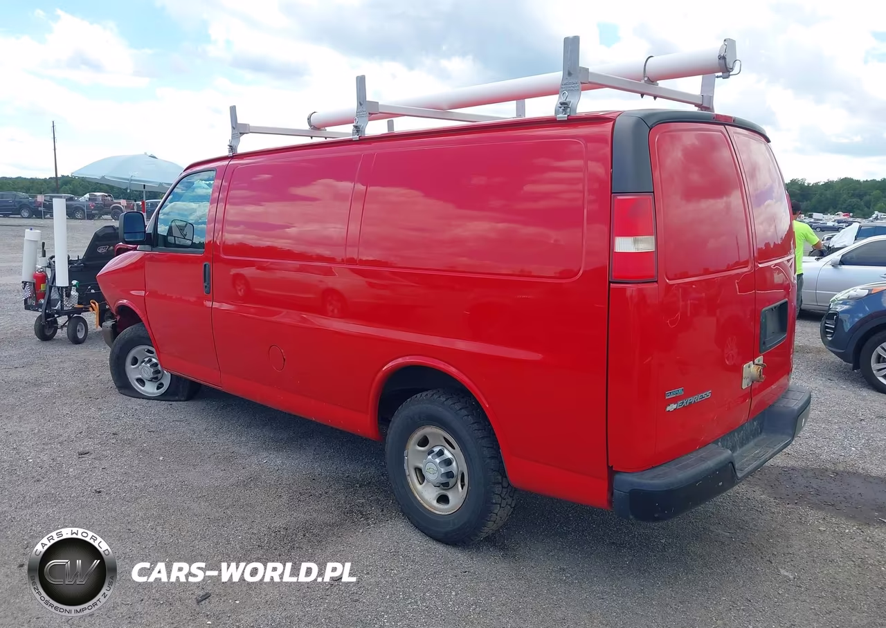 2010 Chevrolet Express 3500 Work Van VIN:1GC2GTAG8A1184035 - 3