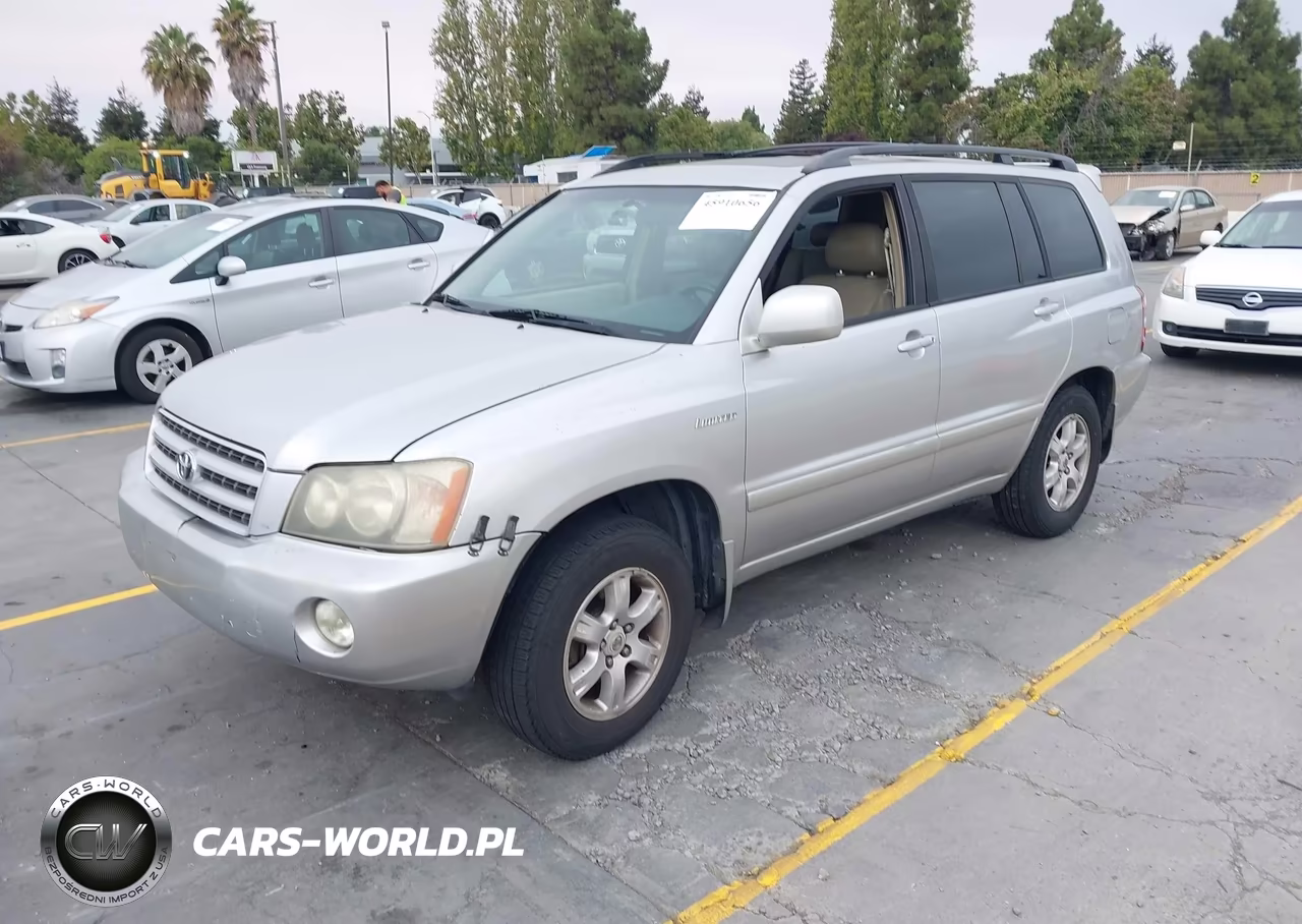 2002 Toyota Highlander Limited V6 VIN:JTEGF21A120033684 - 2