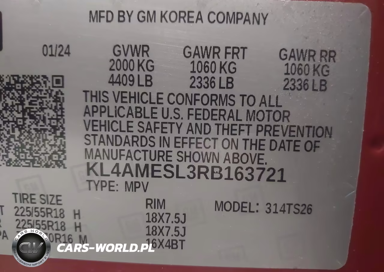 2024 Buick Encore Gx Sport Touring Awd VIN:KL4AMESL3RB163721 - 9