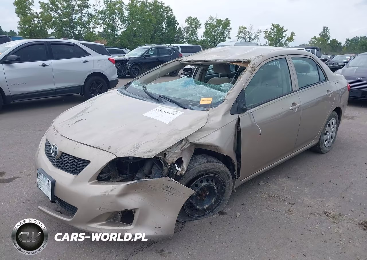 2010 Toyota Corolla Le VIN:2T1BU4EE7AC327043 - 2