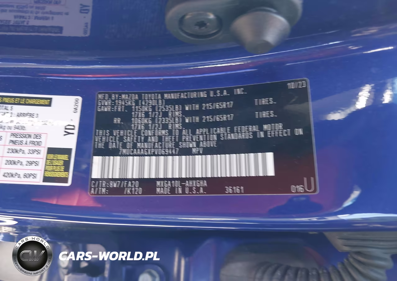 2023 Toyota Corolla Cross Le VIN:7MUCAAAGXPV069447 - 9
