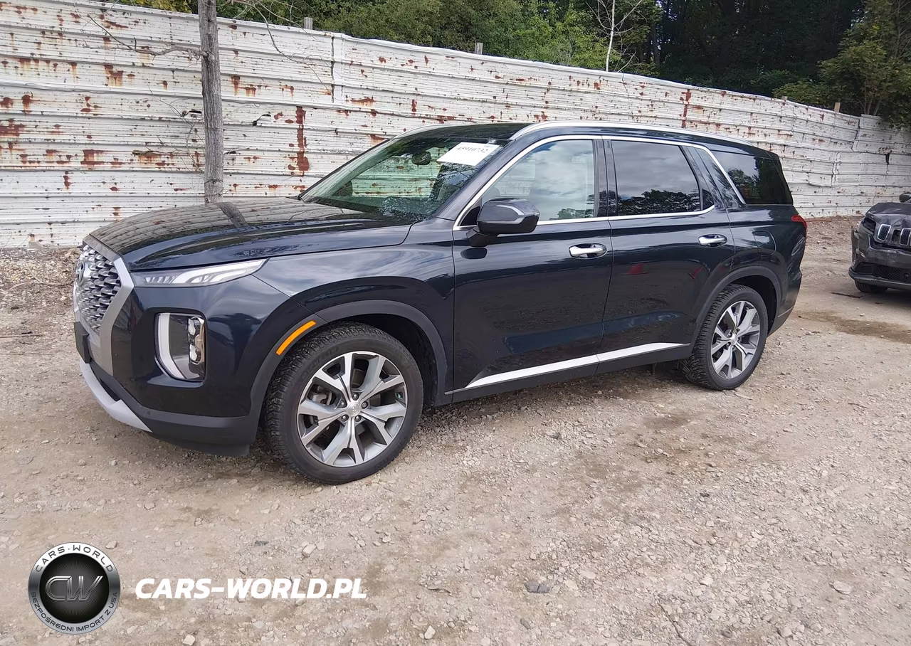 2021 Hyundai Palisade Sel VIN:KM8R4DHE2MU189635 - 2