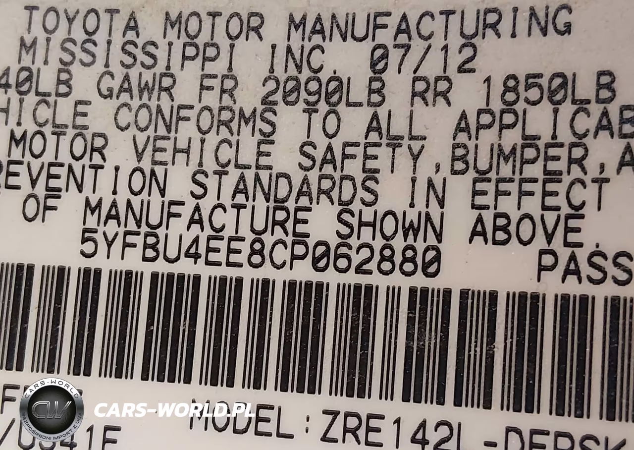 2012 Toyota Corolla S VIN:5YFBU4EE8CP062880 - 9