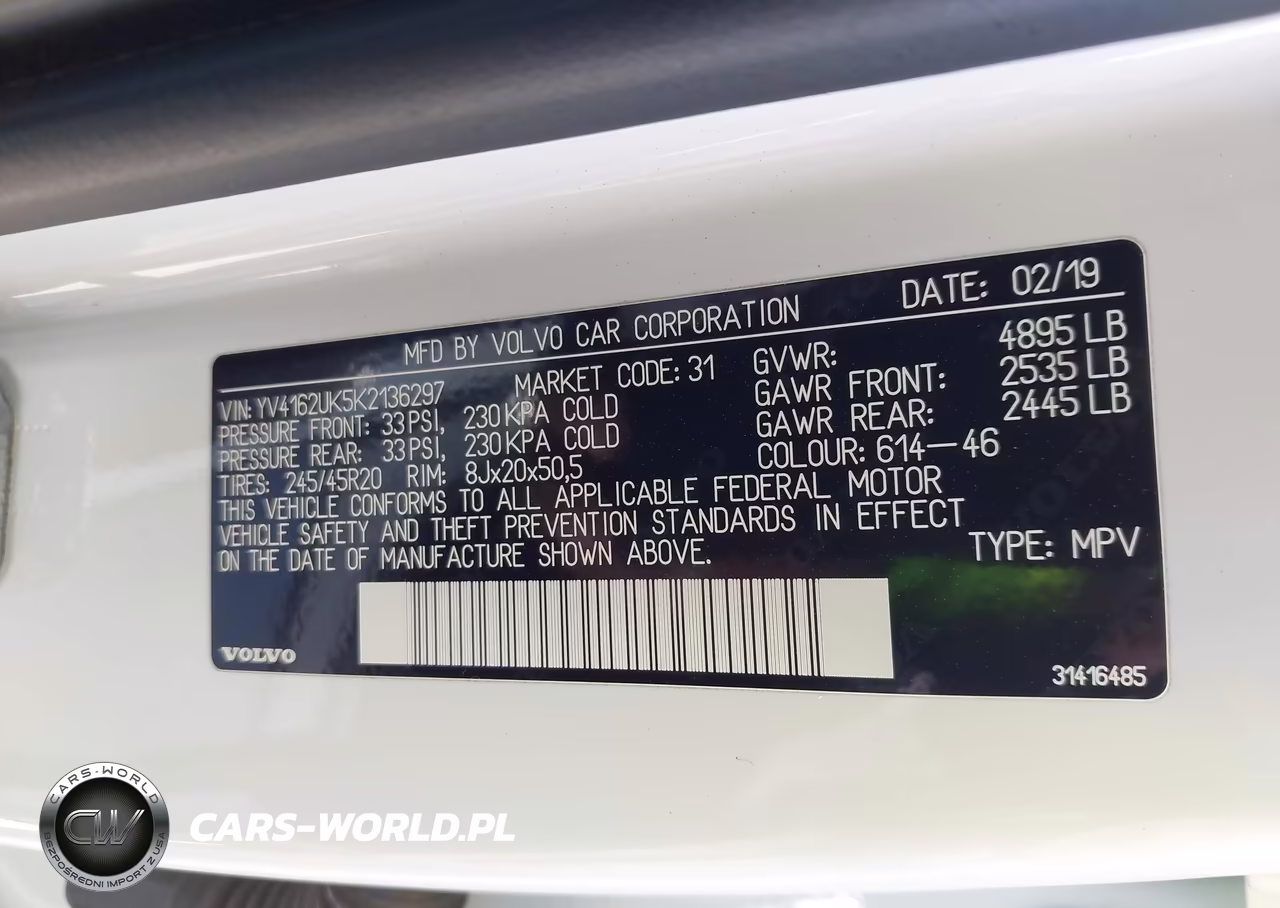 2019 Volvo Xc40 T5 Momentum VIN:YV4162UK5K2136297 - 9
