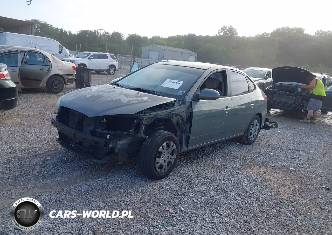 2009 Hyundai Elantra Gls VIN:KMHDU46D29U704077 - 2