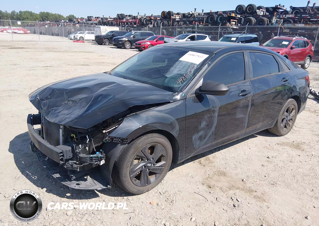 2021 Hyundai Elantra Sel VIN:5NPLS4AG9MH023571 - 2