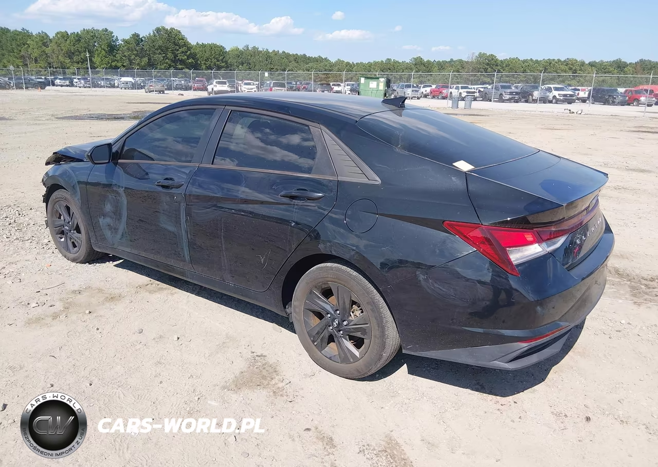 2021 Hyundai Elantra Sel VIN:5NPLS4AG9MH023571 - 3