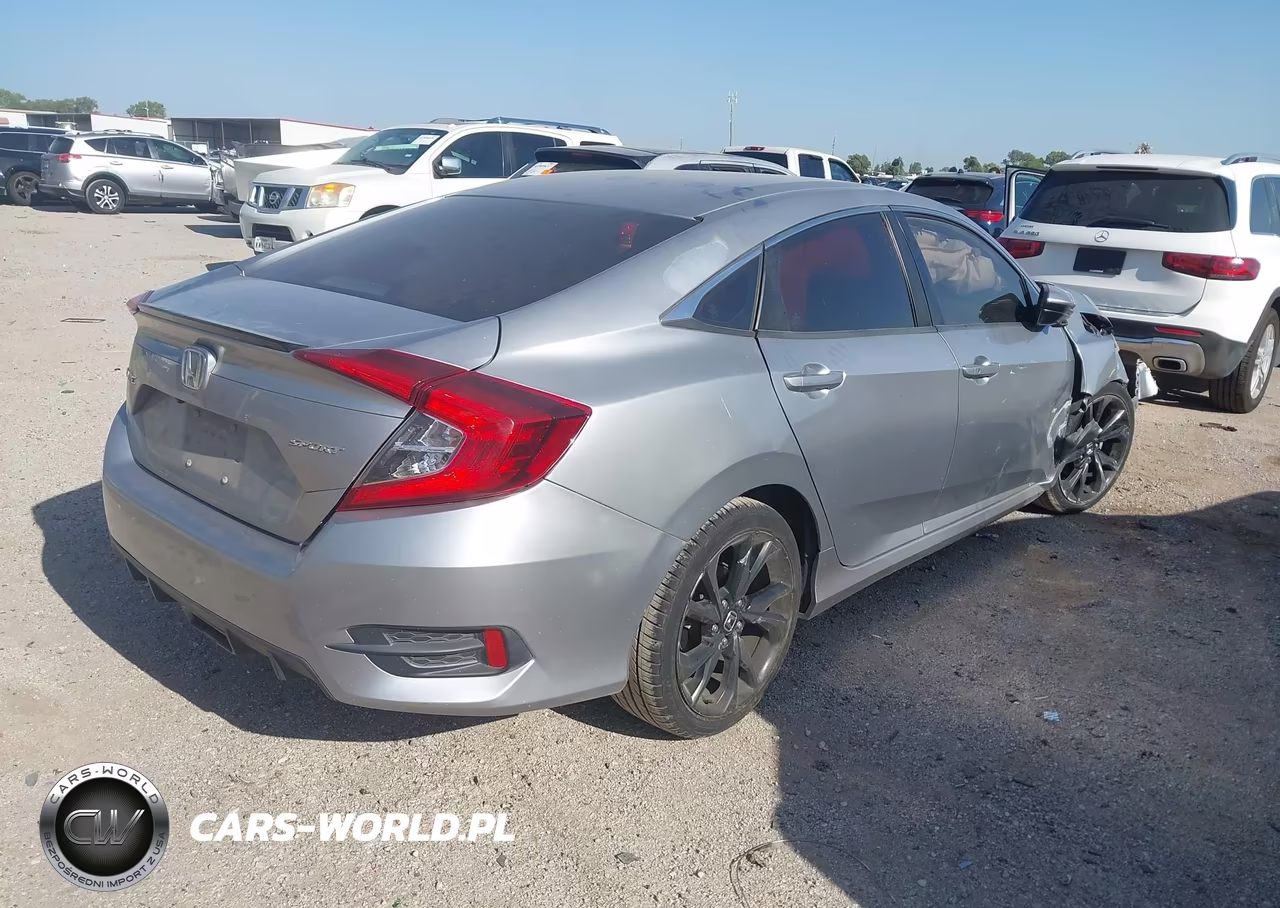 2021 Honda Civic Sport VIN:2HGFC2F81MH527297 - 4