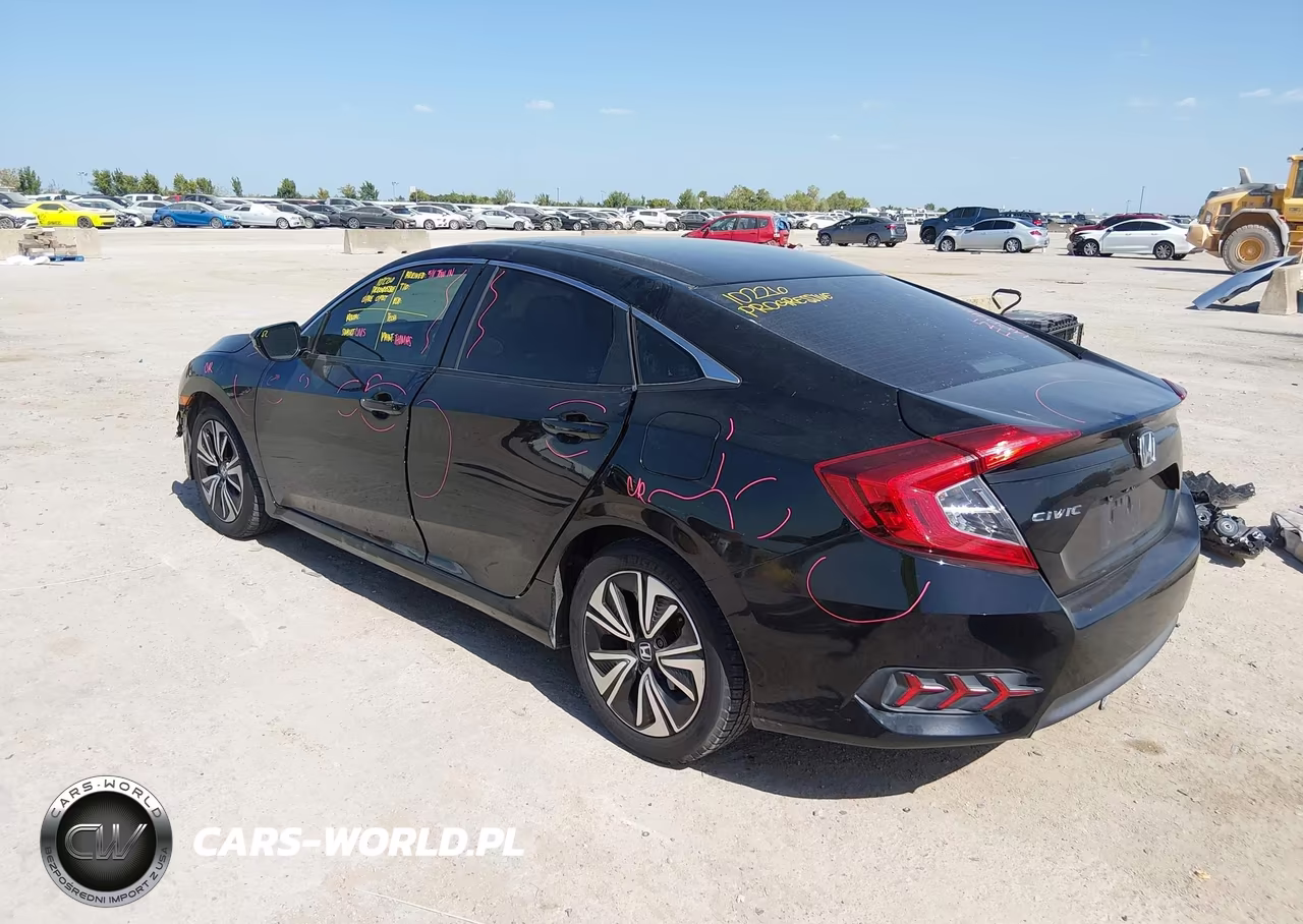 2019 Honda Civic Lx VIN:19XFC2F66KE038691 - 3