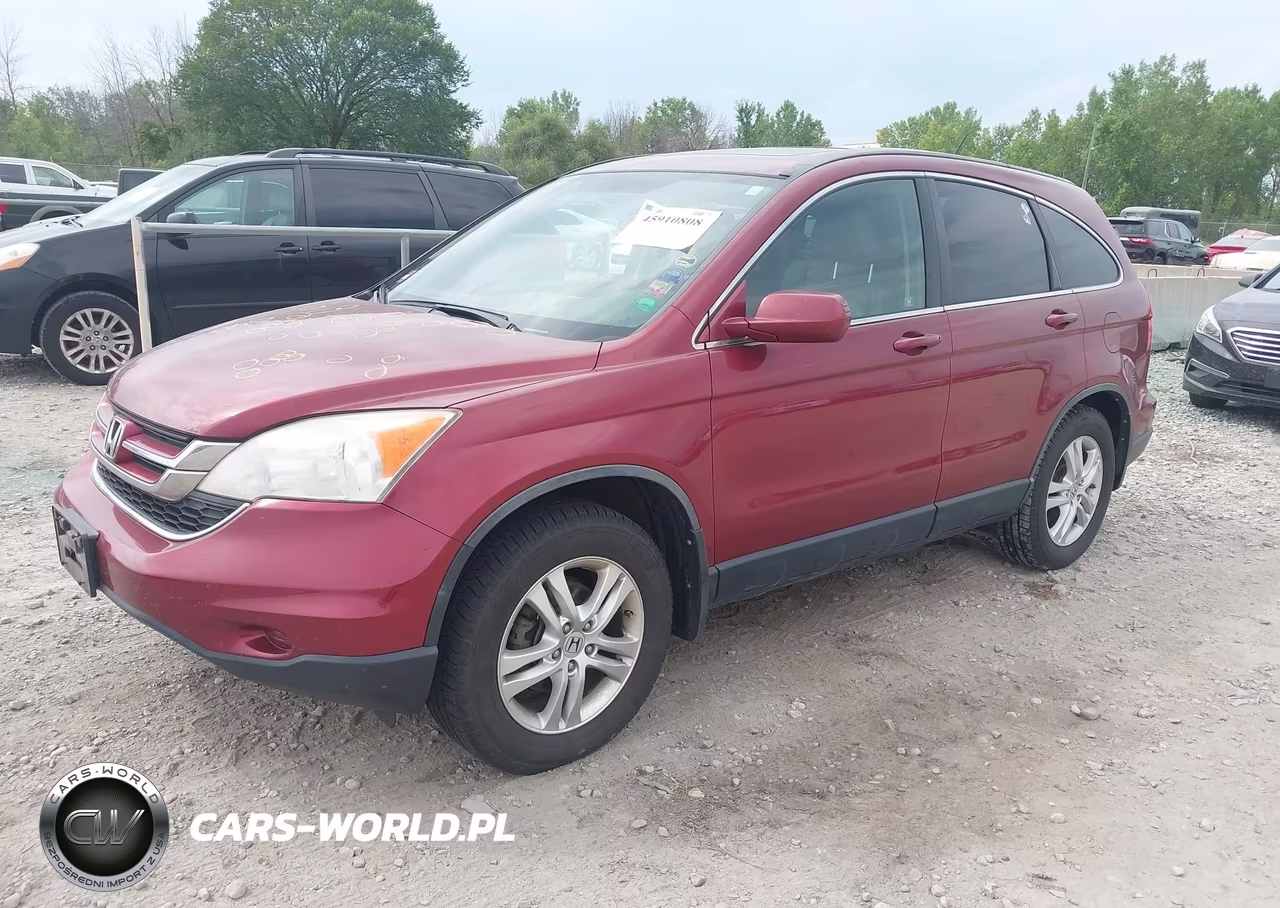 2010 Honda Cr-V Ex-L VIN:JHLRE4H74AC006906 - 2