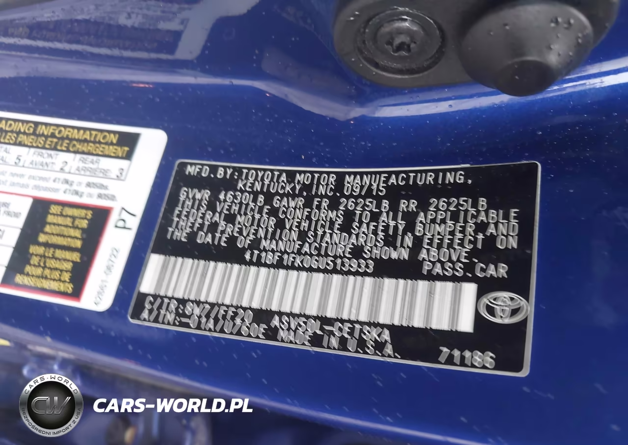 2016 Toyota Camry Se VIN:4T1BF1FK0GU513933 - 8