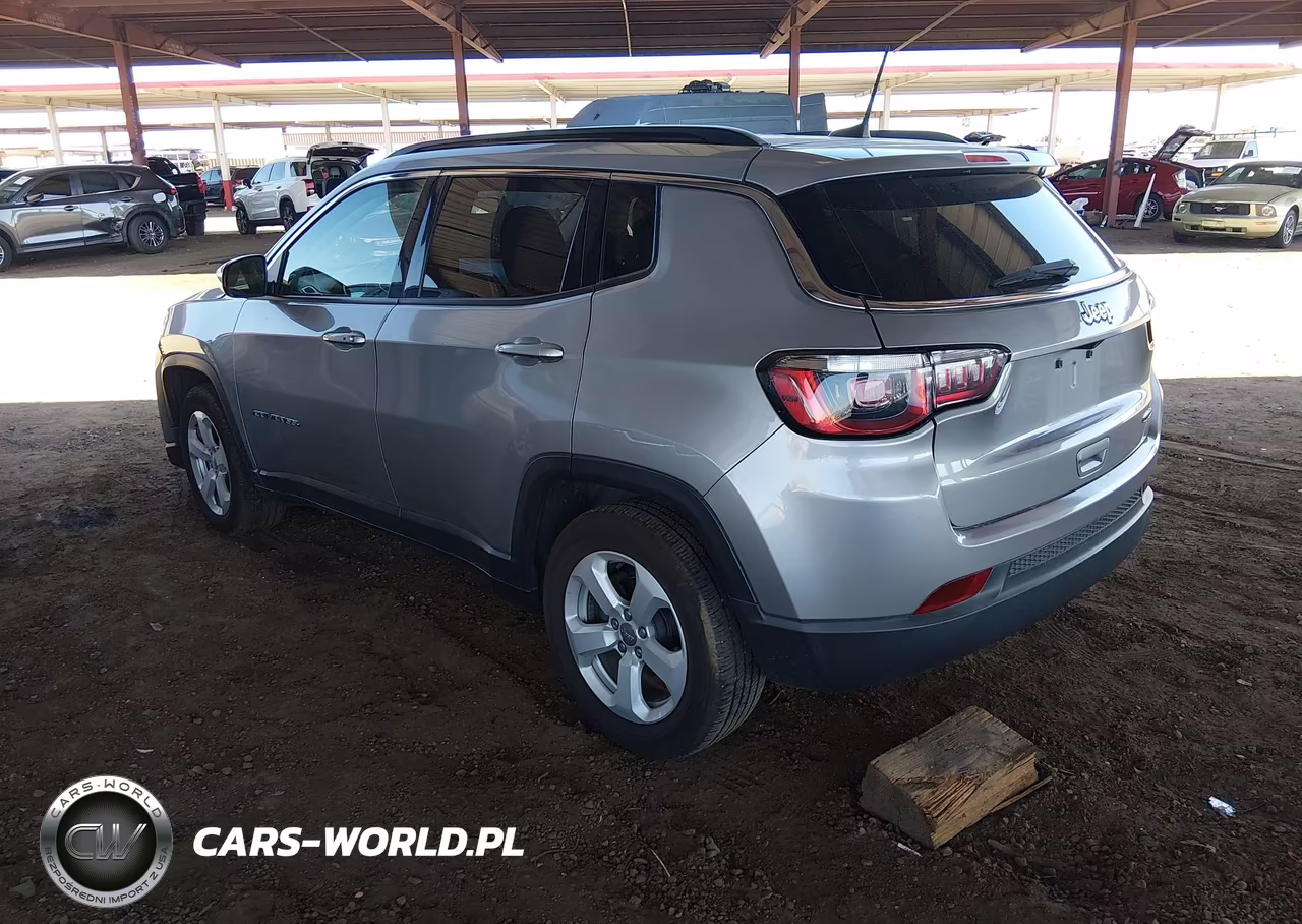 2020 Jeep Compass Latitude Fwd VIN:3C4NJCBB9LT133723 - 3