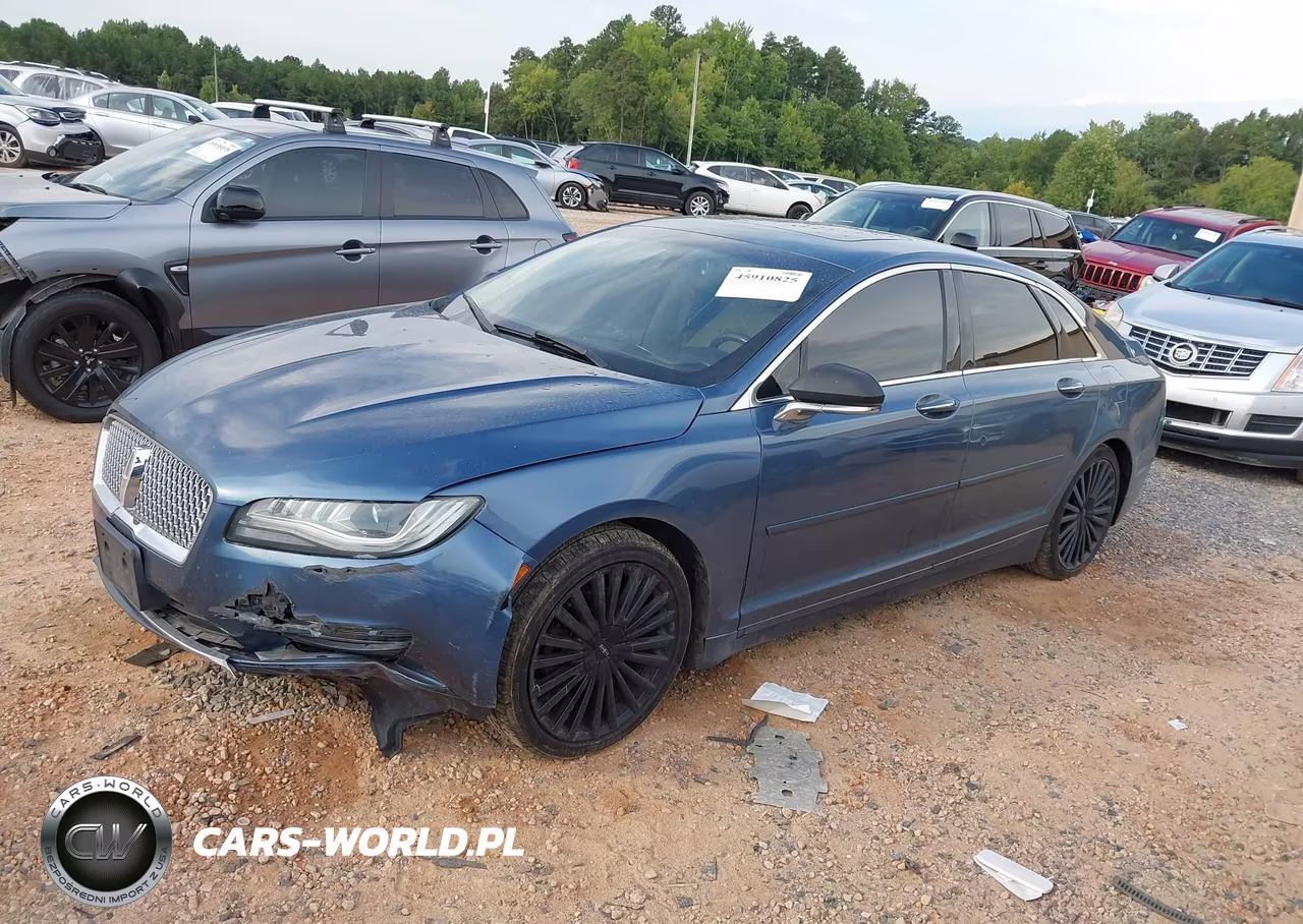 2018 Lincoln Mkz Reserve VIN:3LN6L5F99JR625224 - 2