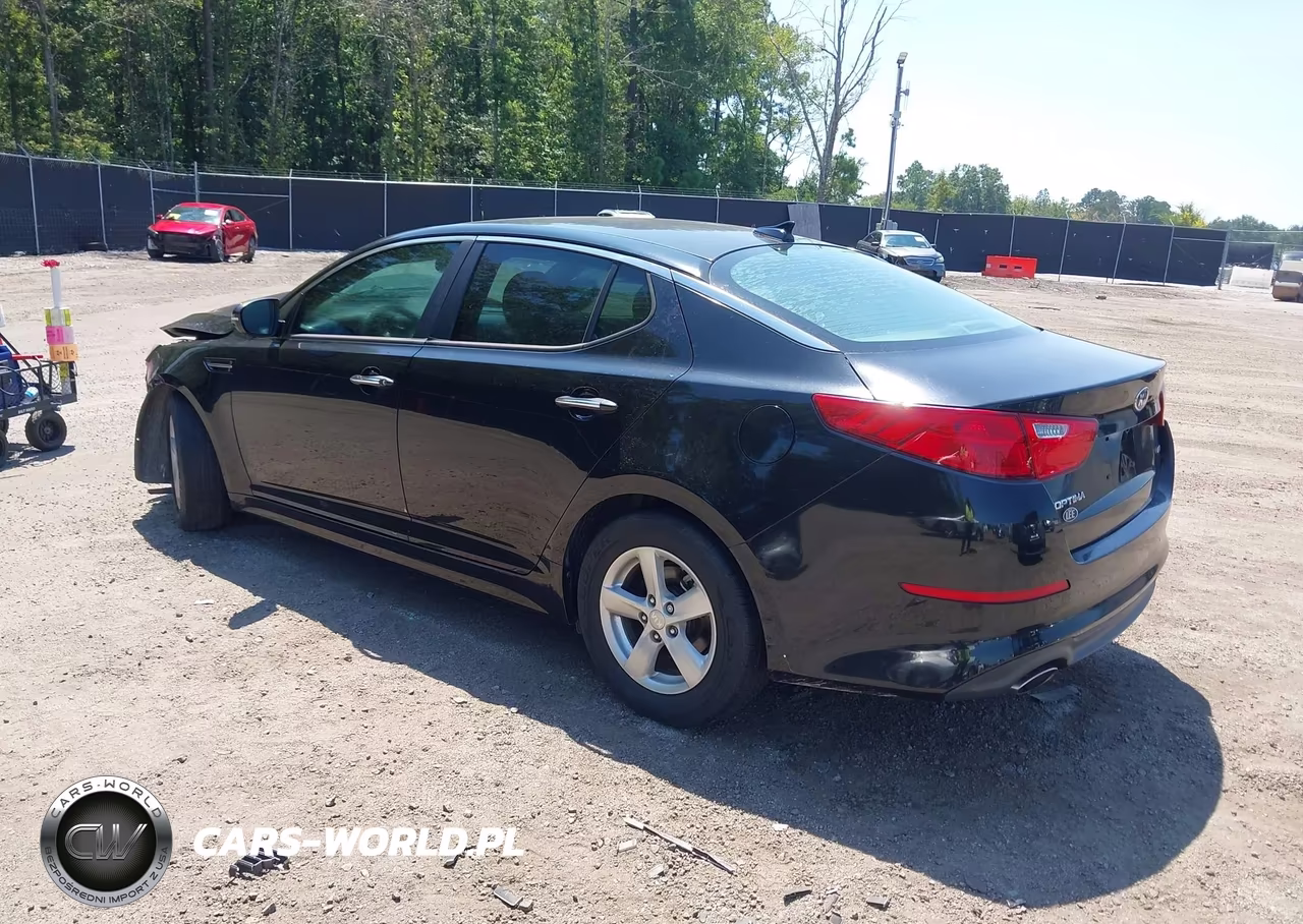 2015 Kia Optima Lx VIN:KNAGM4A76F5660204 - 3