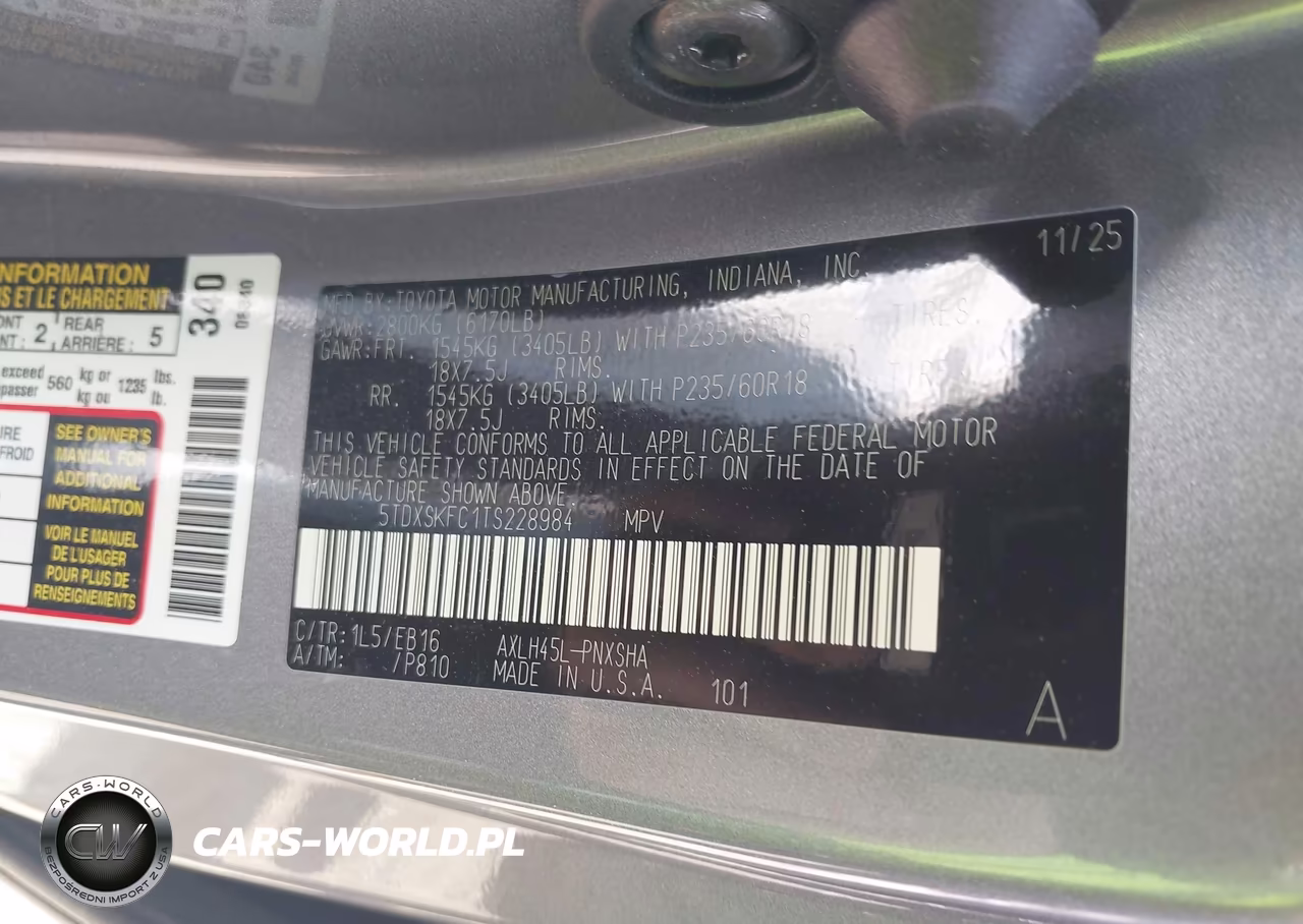 2026 Toyota Sienna Xse VIN:5TDXSKFC1TS228984 - 9