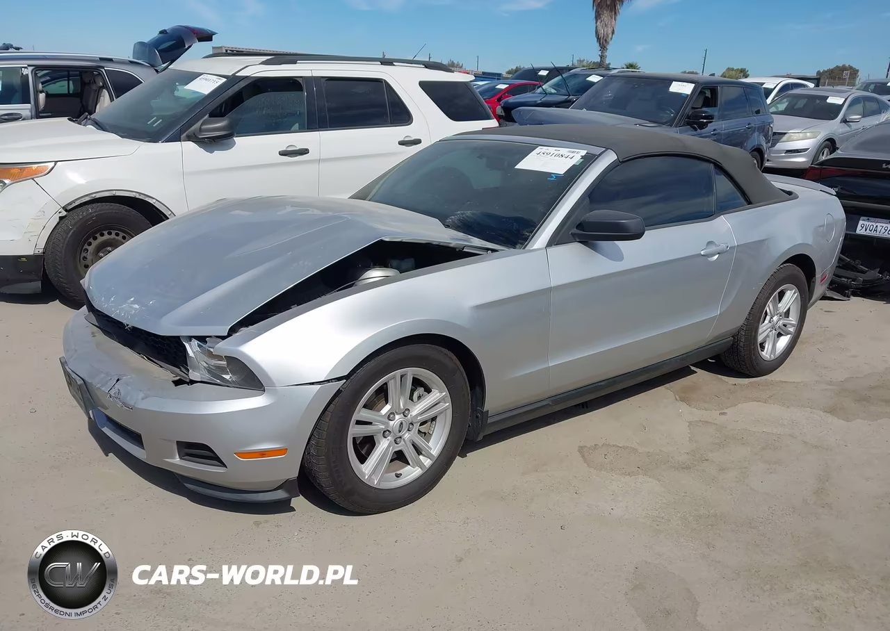 2012 Ford Mustang V6 VIN:1ZVBP8EMXC5201794 - 2