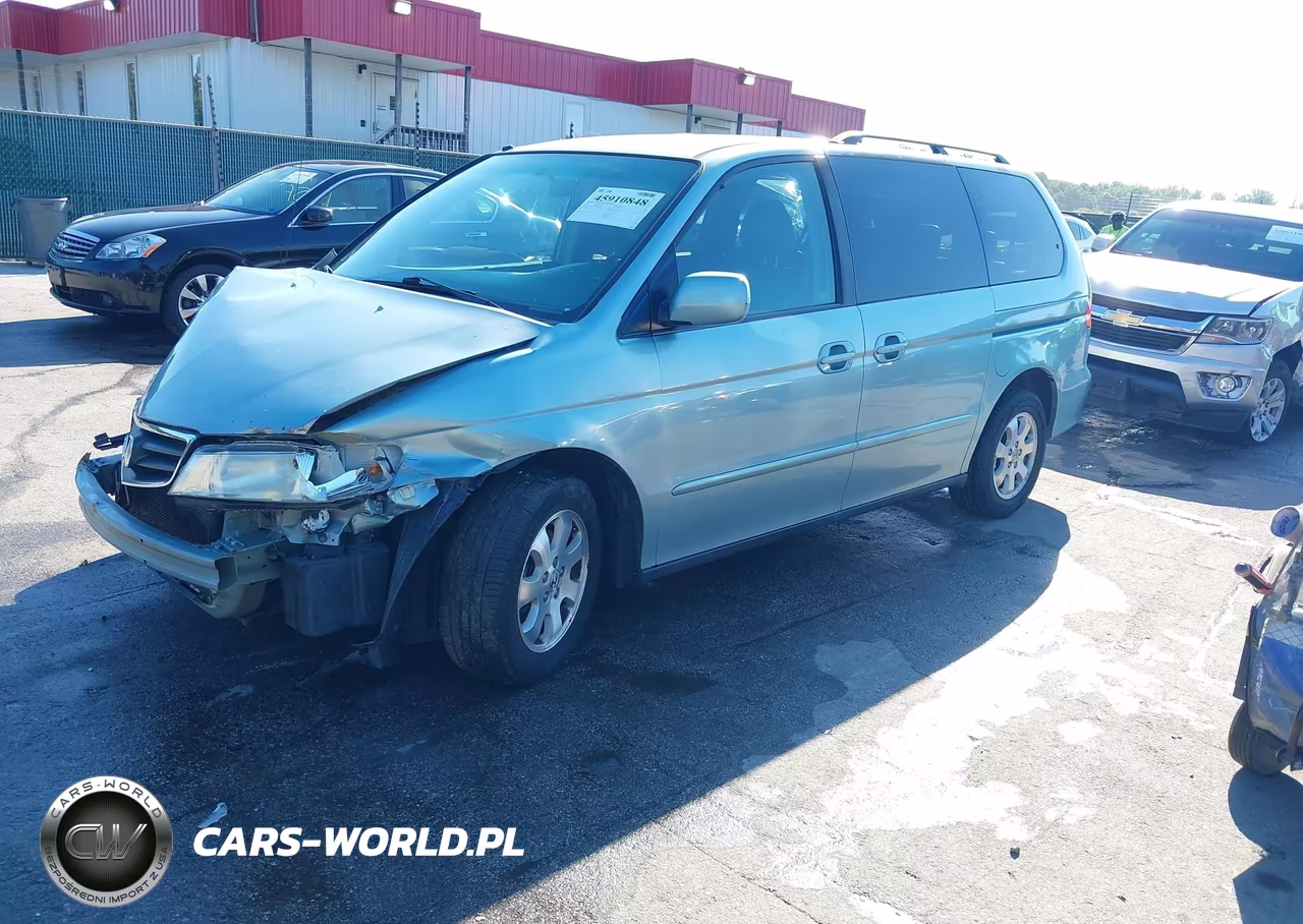 2003 Honda Odyssey Ex-L VIN:5FNRL180X3B077604 - 2