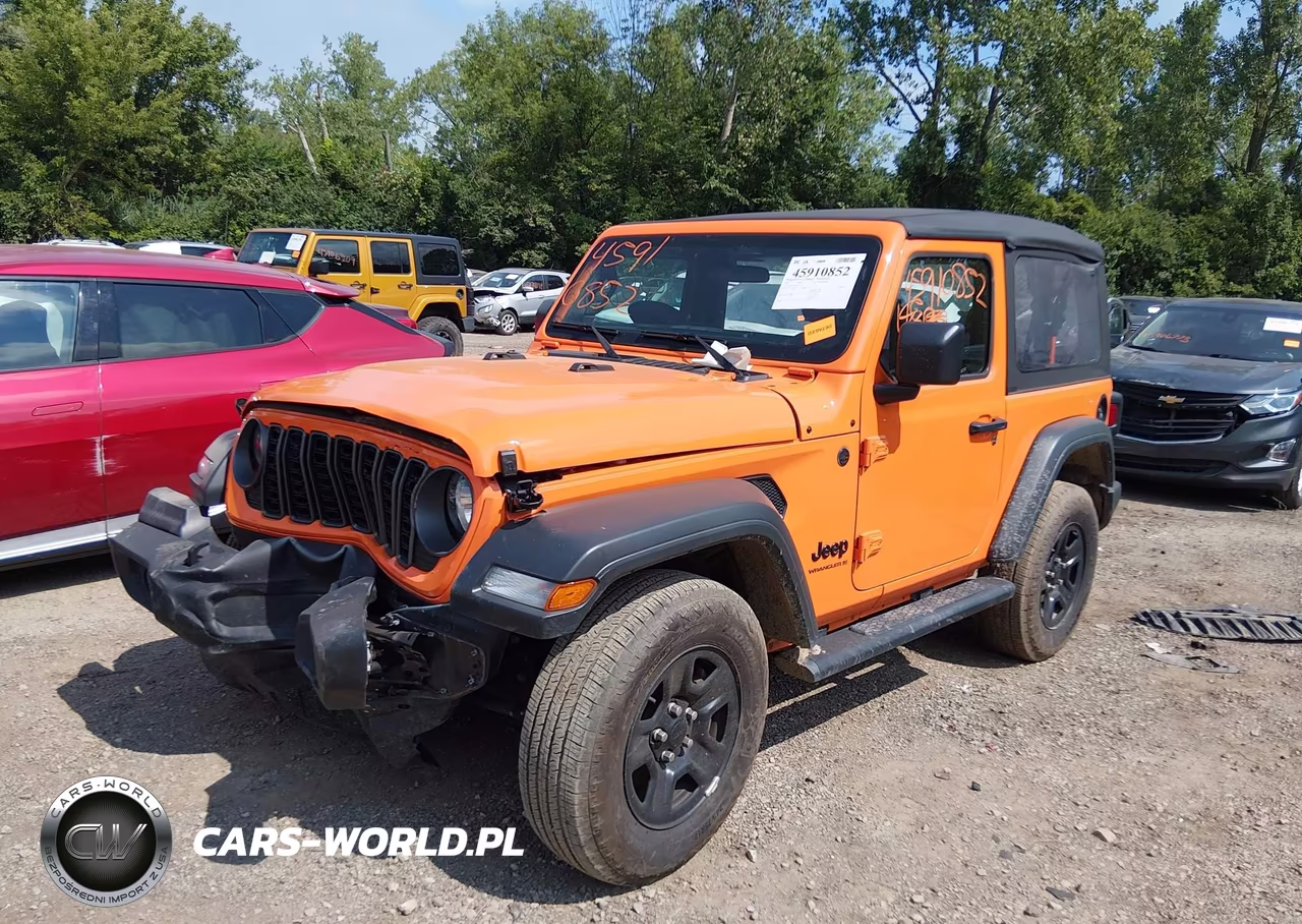 2025 Jeep Wrangler 2-Door Sport 4X4 VIN:1C4PJXAN3SW631713 - 2