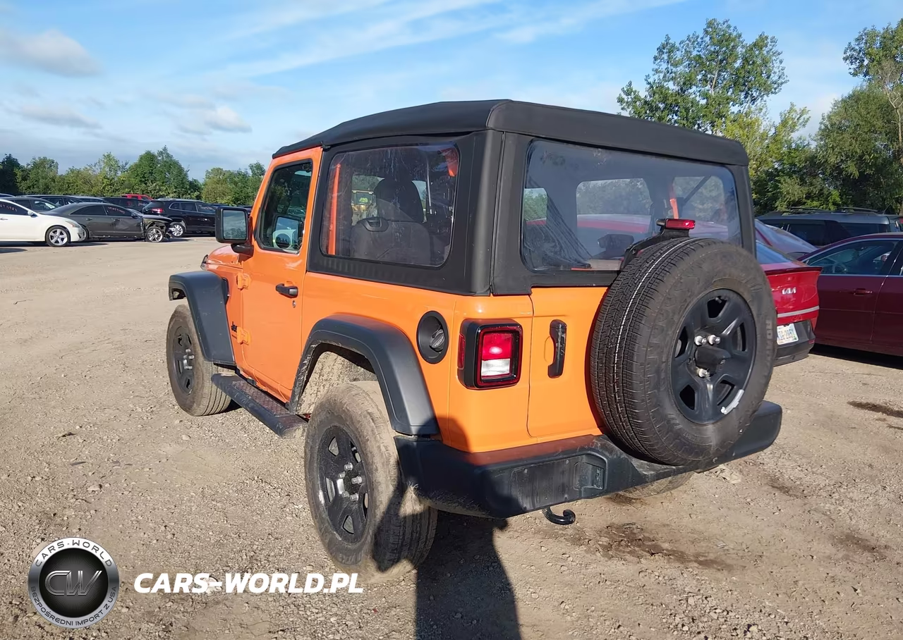 2025 Jeep Wrangler 2-Door Sport 4X4 VIN:1C4PJXAN3SW631713 - 3