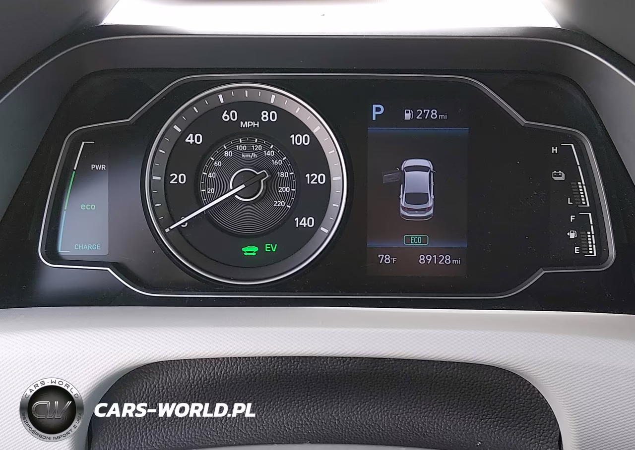 2020 Hyundai Ioniq Hybrid Blue VIN:KMHC65LC1LU233098 - 7